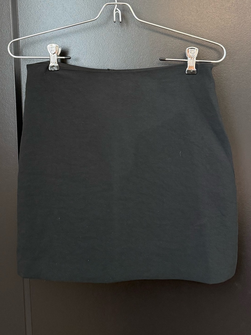 Abercrombie & Fitch Crepe Black Mini Skirt with built in shorts